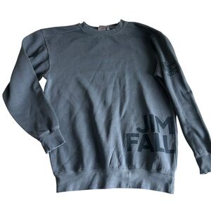 The Tonight Show Starring Jimmy Fallon Crewneck Sweatshirt Coastal Colors Size M